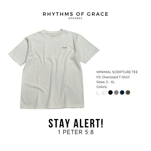 Stay Alert Scripture Tee