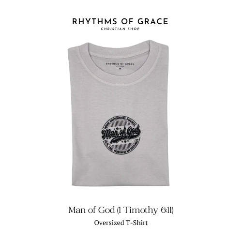 Mga Rhythms of Grace Apparel | Tao ng Diyos | Malaking T-Shirt