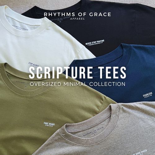 Be of Good Cheer Scripture Tee