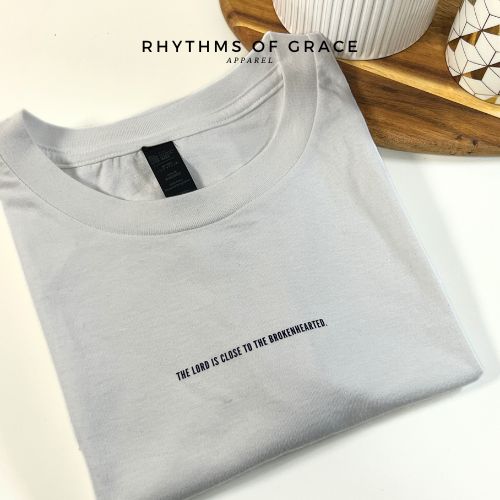 The Lord Is Close To The Brokenhearted Scripture Tee