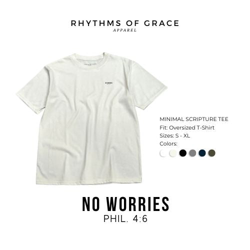 No Worries Scripture Tee