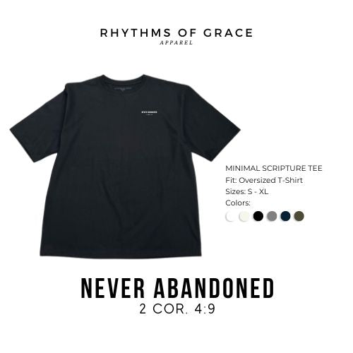 Never Abandoned Scripture Tee