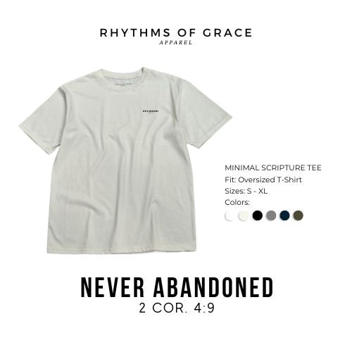 Never Abandoned Scripture Tee