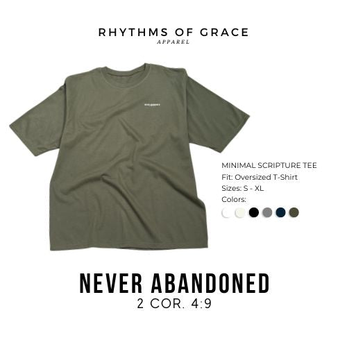Never Abandoned Scripture Tee