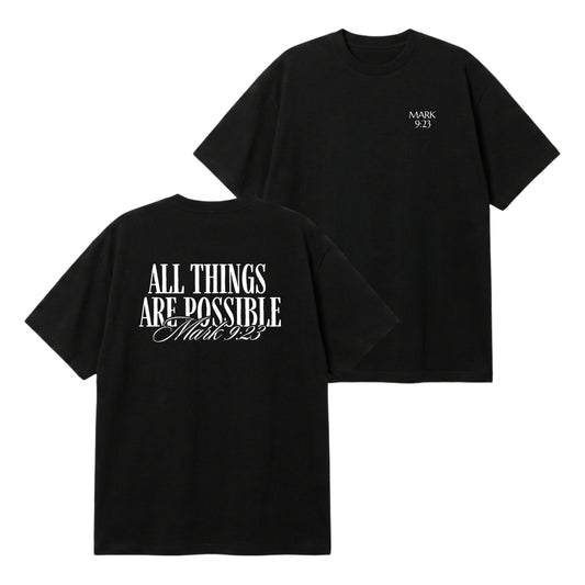 All Things Are Possible – Premium Oversized T-Shirt