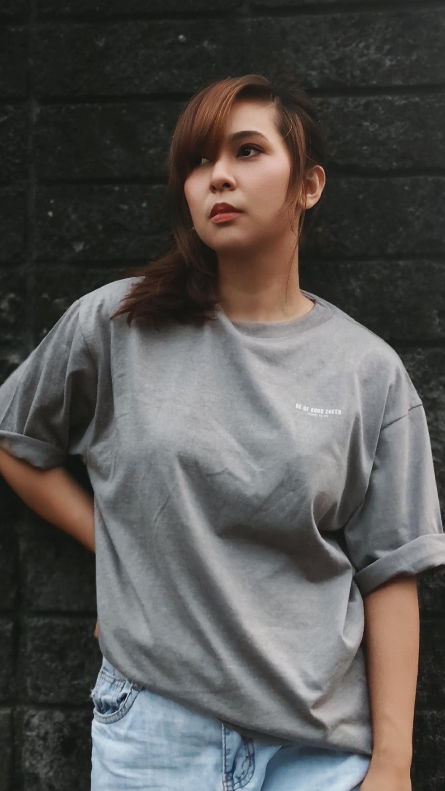 Be of Good Cheer Scripture Tee