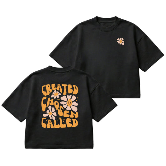 Created, Chosen, Called – Boxy Cropped Shirt