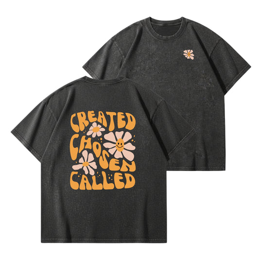 Created, Chosen, Called – Vintage Washed T-Shirt