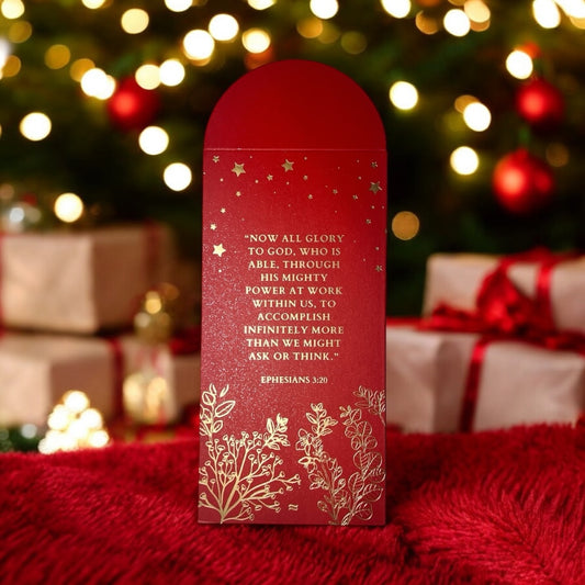 Ephesians 3:20 - Red Money Envelope