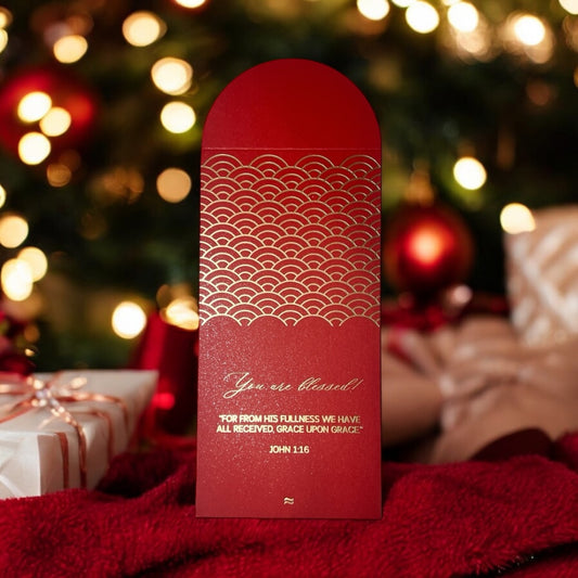 John 1:16 – Red Money Envelope