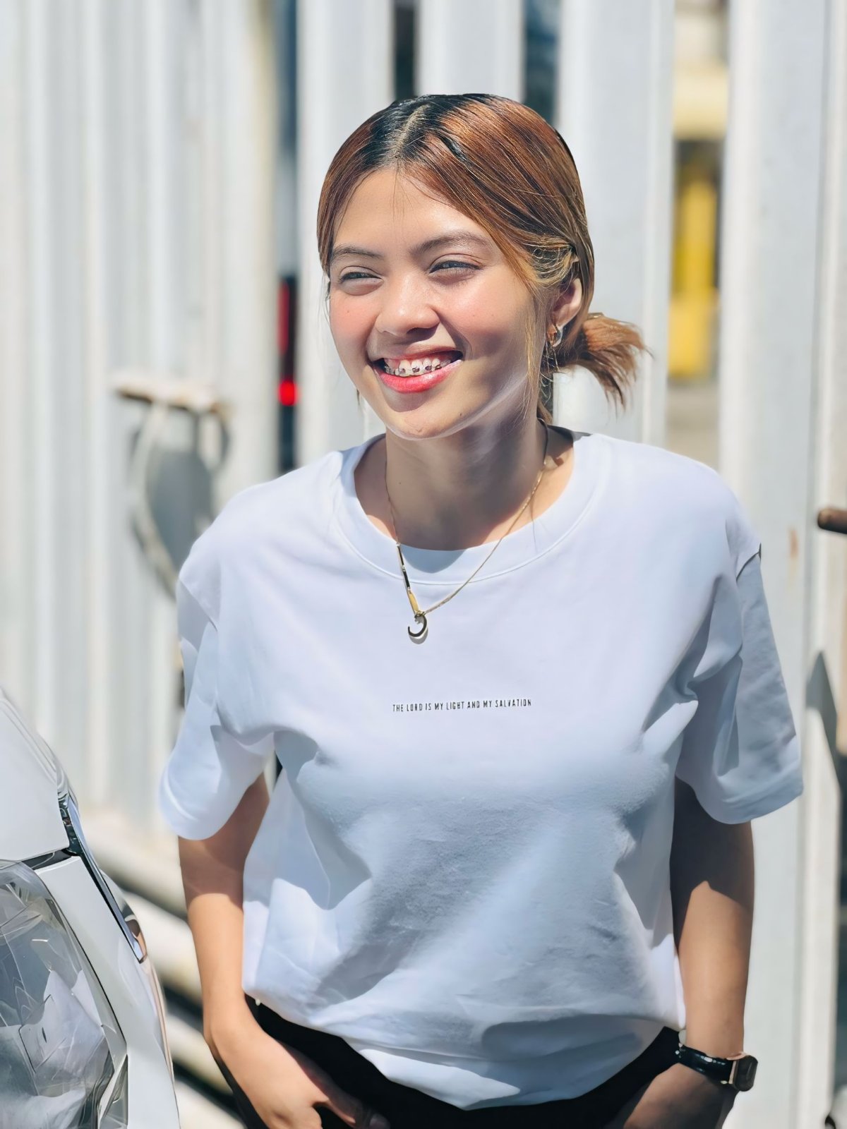 The Lord Is My Light And My Salvation Scripture Tee