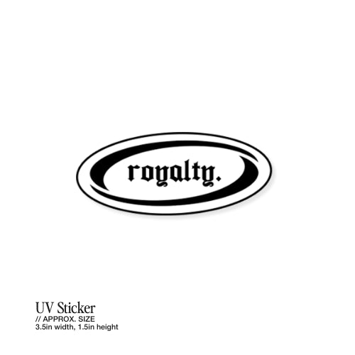 Royalty – UV Waterproof Sticker