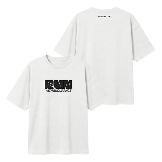 Run With Endurance – Lightweight Oversized T-Shirt
