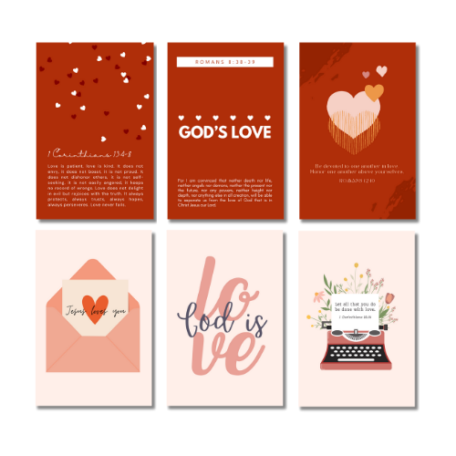 Mga postkard | Mga Pulang Kard | Koleksyon ng Pag-ibig 1