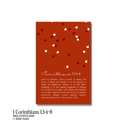 Mga postkard | Mga Pulang Kard | Koleksyon ng Pag-ibig 1