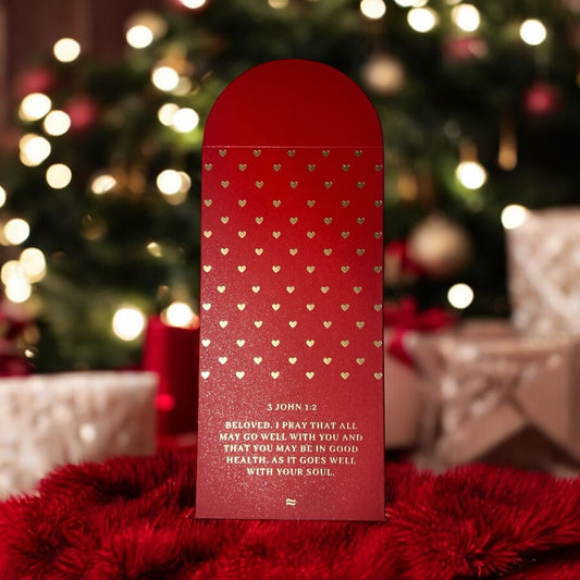 3 John 1:2 – Red Money Envelope