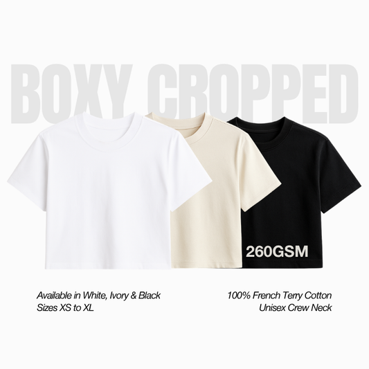 Boxy Cropped Shirt