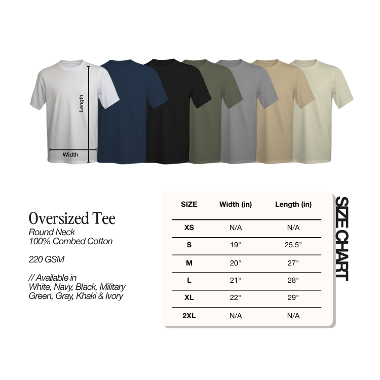 Mid-weight Oversized Shirt