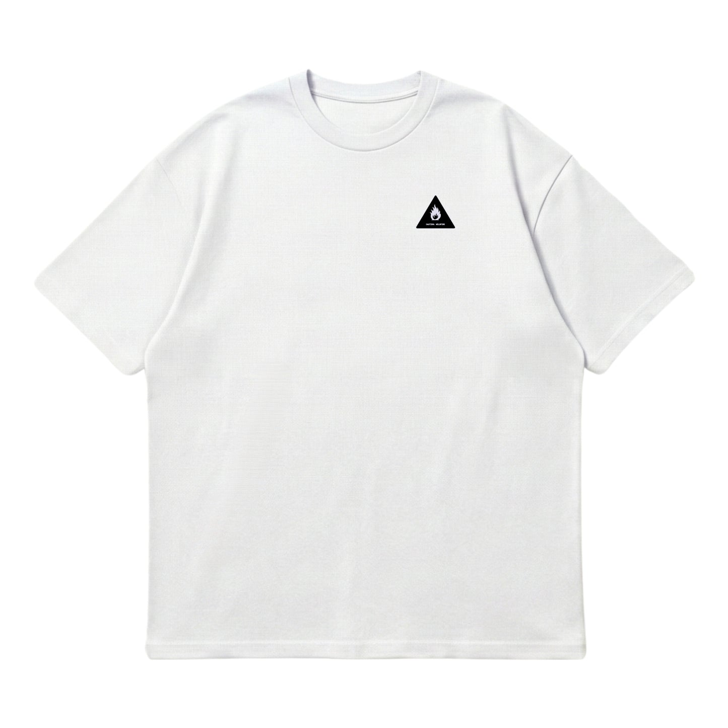 Caution: Wildfire – Premium Oversized T-Shirt