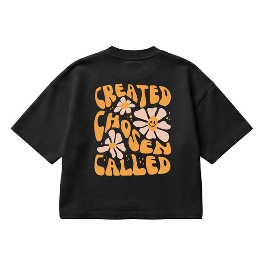 Created, Chosen, Called – Boxy Cropped Shirt