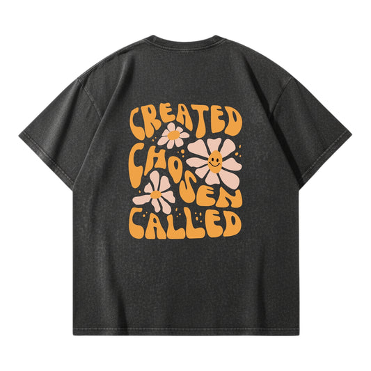 Created, Chosen, Called – Vintage Washed T-Shirt