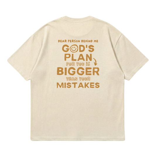 Dear Person Behind Me – Premium Oversized T-Shirt