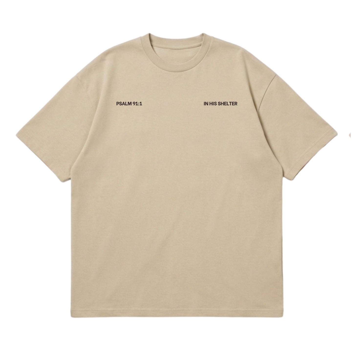 Dwell With God – Premium Oversized T-Shirt
