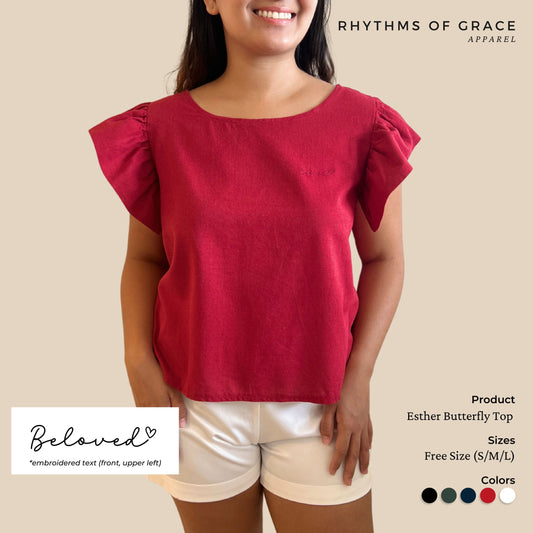 Esther Butterfly Top