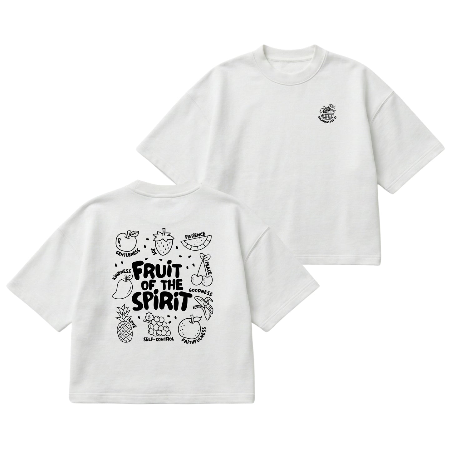 Fruit of the Spirit – Boxy Cropped Shirt