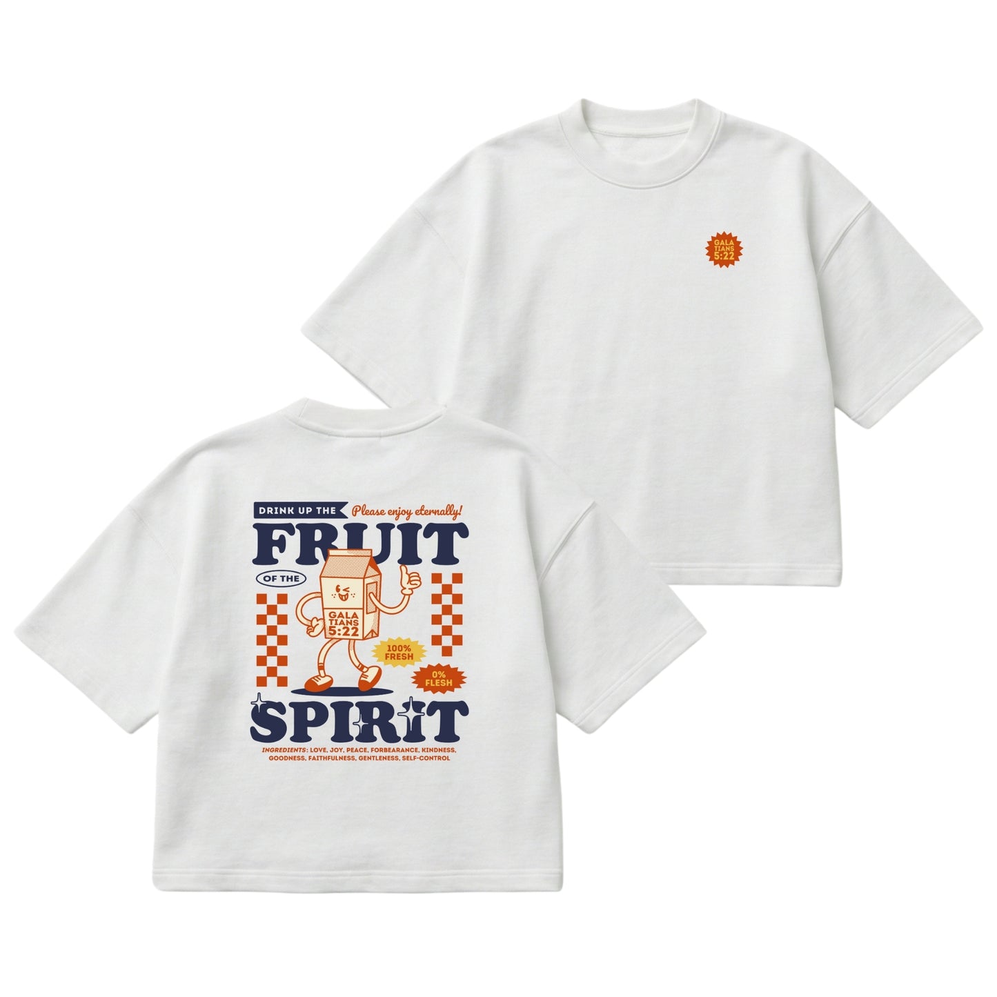 Fruit of the Spirit – Boxy Cropped Shirt