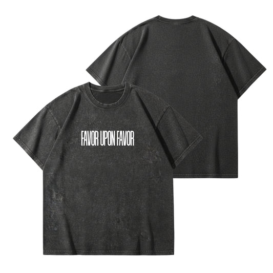 Favor Upon Favor –  Vintage Washed T-Shirt