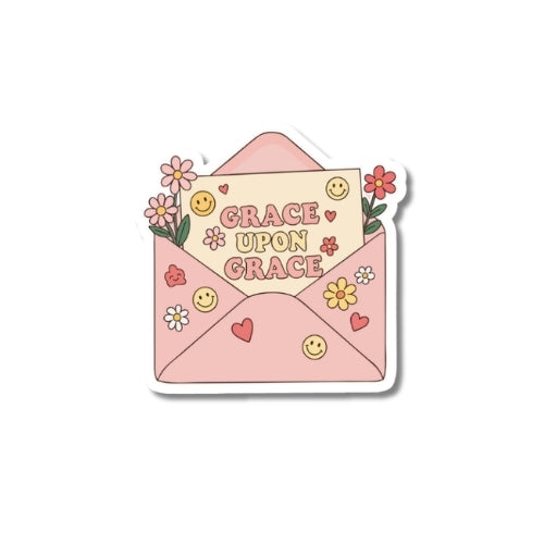 Grace upon Grace – Waterproof Sticker