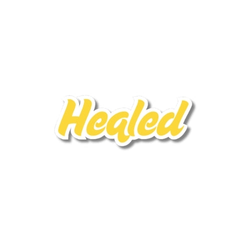 Healed – Waterproof Sticker