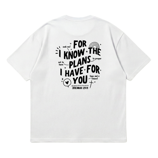 Jeremiah 29:11 – Premium Oversized T-Shirt