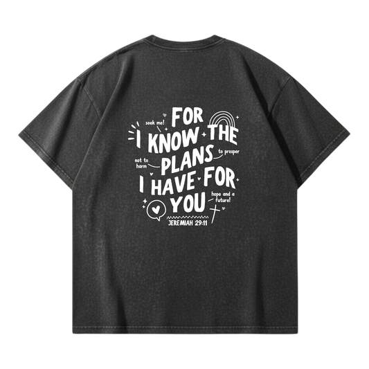 Jeremiah 29:11 – Vintage Washed T-Shirt