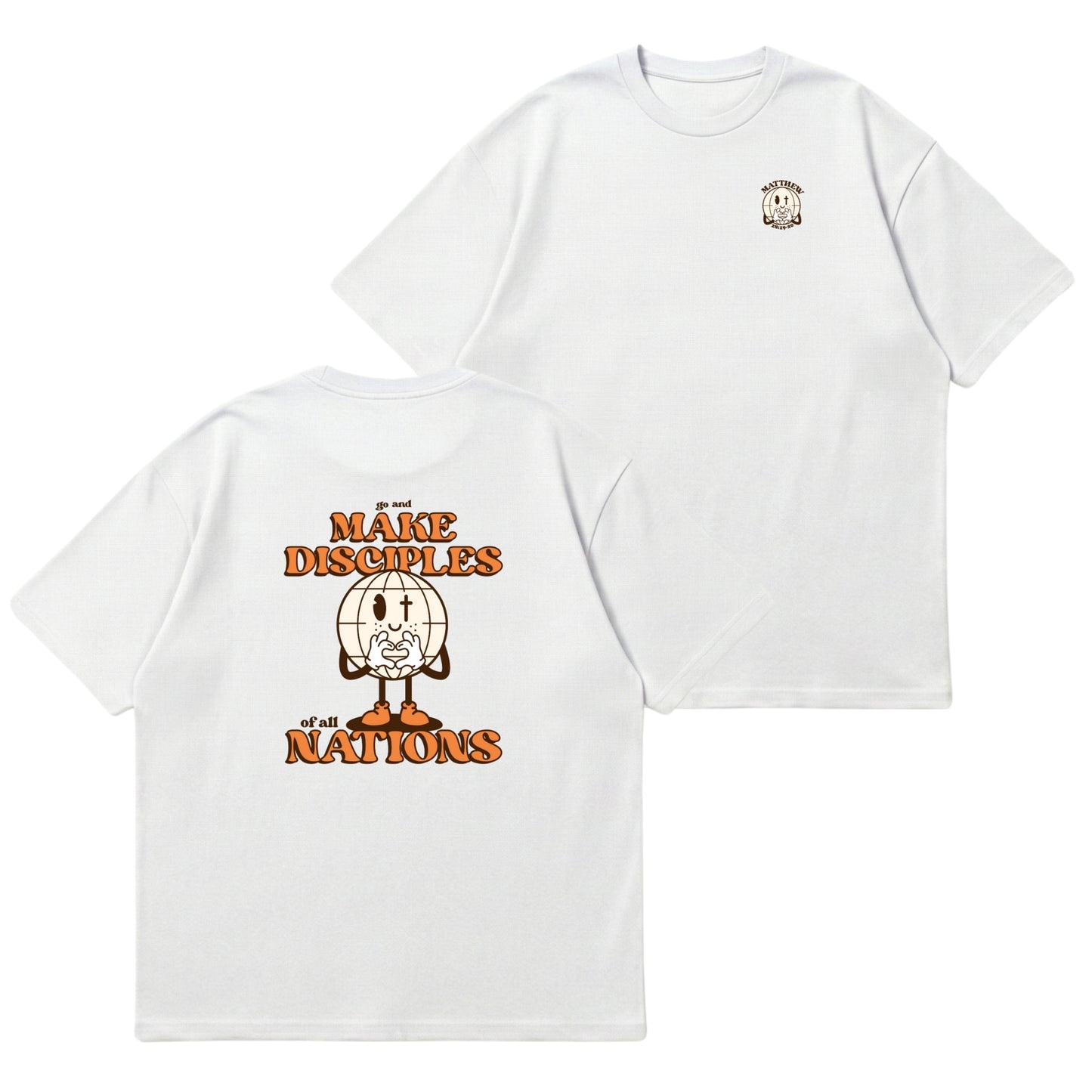 Go & Make Disciples – Premium Oversized T-Shirt