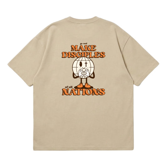 Go & Make Disciples – Premium Oversized T-Shirt