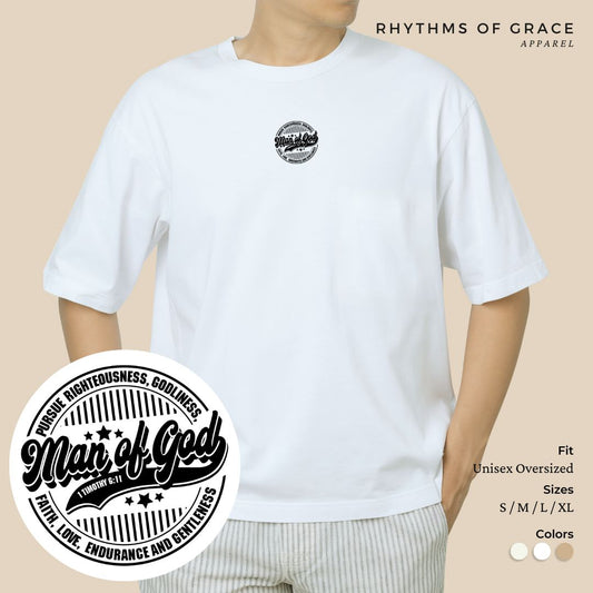 Mga Rhythms of Grace Apparel | Tao ng Diyos | Malaking T-Shirt