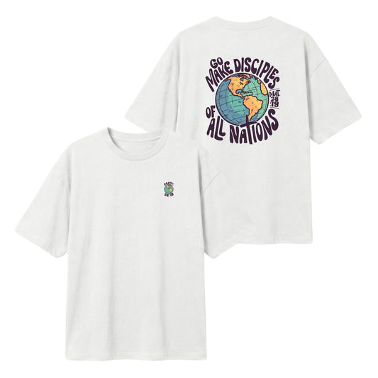 Go & Make Disciples – Lightweight Oversized T-Shirt