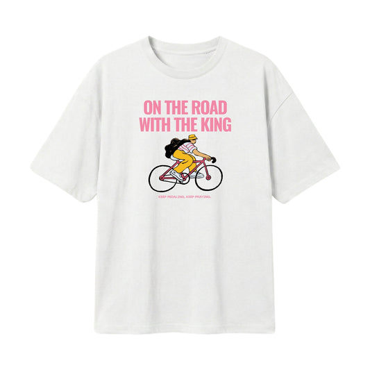 On the road with the King – Lightweight Oversized T-Shirt