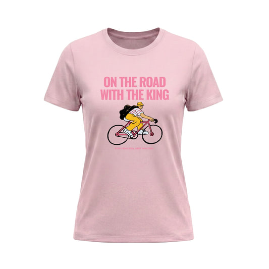 On the road with the King – Ladies Classic T-Shirt