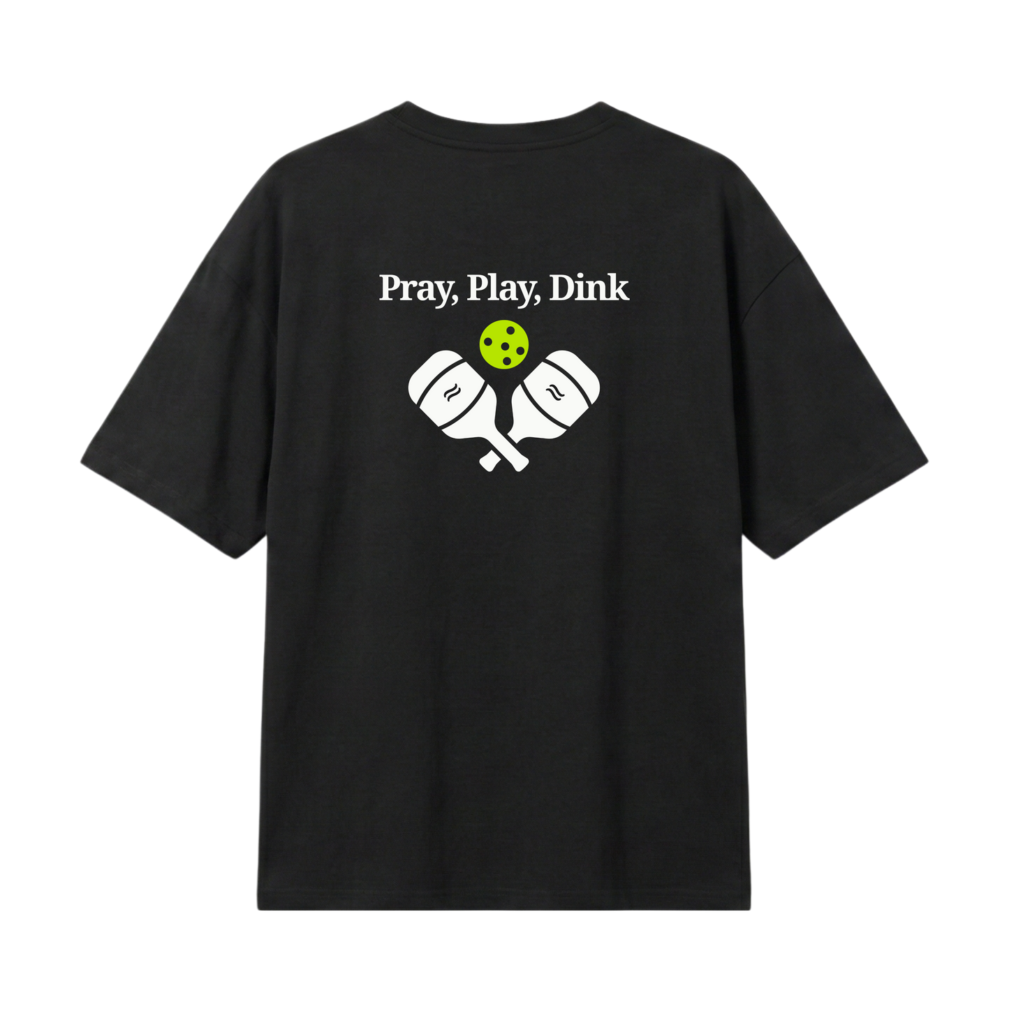 Pray, Play, Dink – Lightweight Oversized T-Shirt