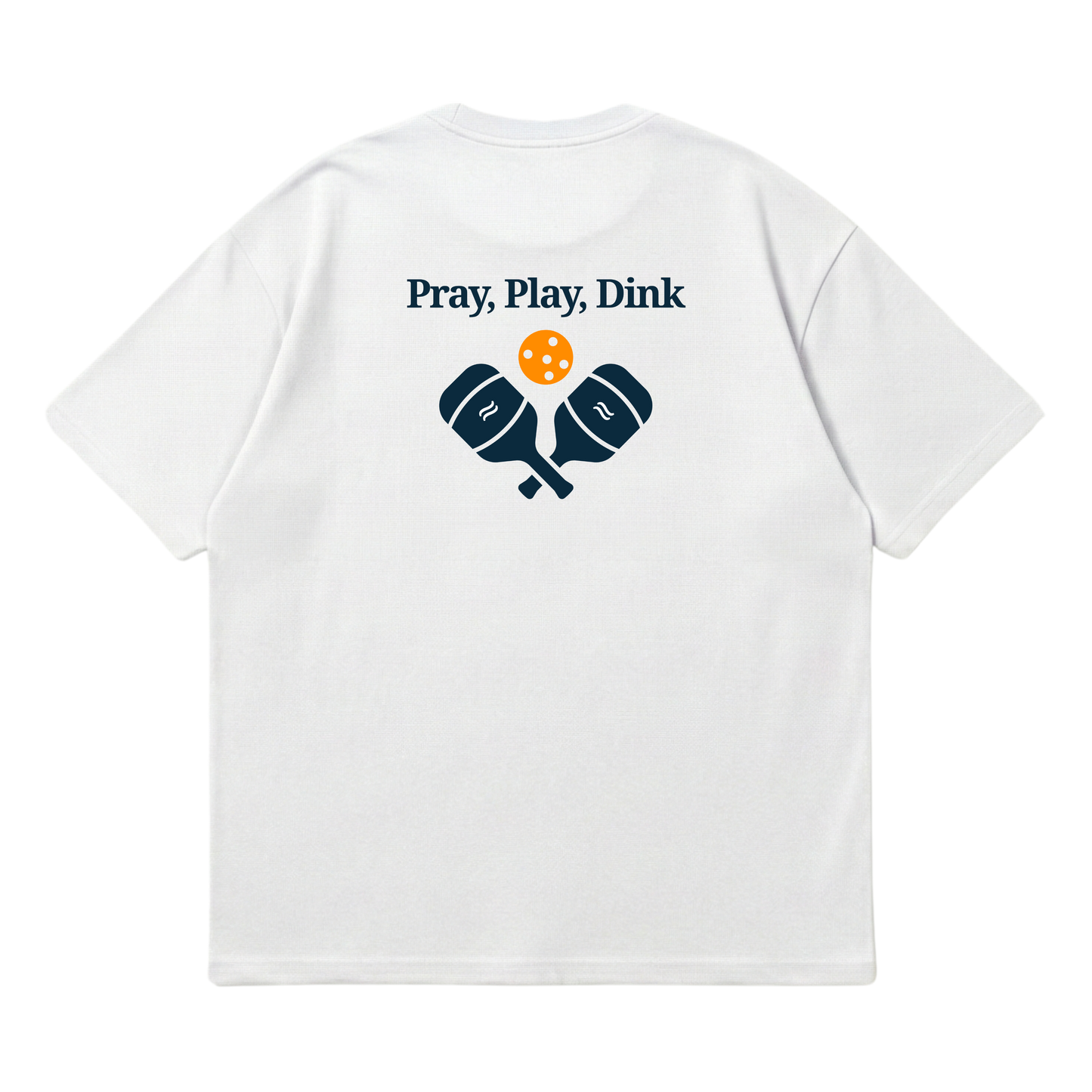 Pray, Play, Dink – Premium Oversized T-Shirt