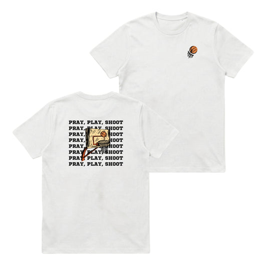 Pray, Play, Shoot – Classic T-Shirt