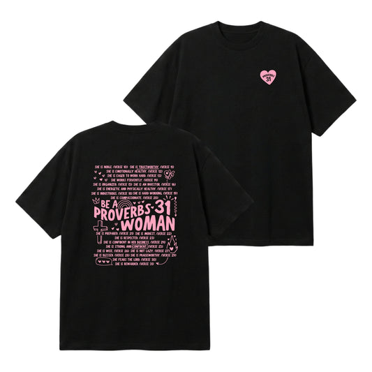 Proverbs 31 Woman – Premium Oversized T-Shirt