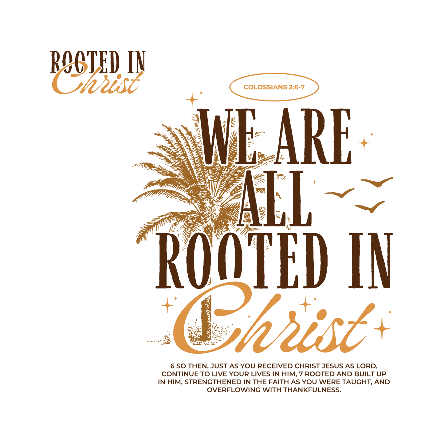 Rooted in Christ Print