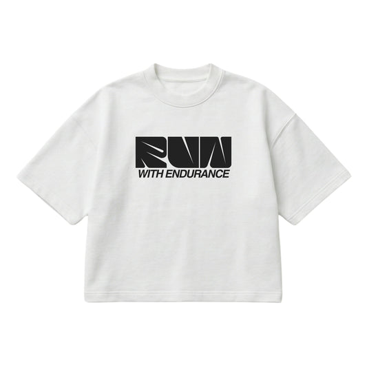 Run With Endurance – Boxy Cropped Shirt