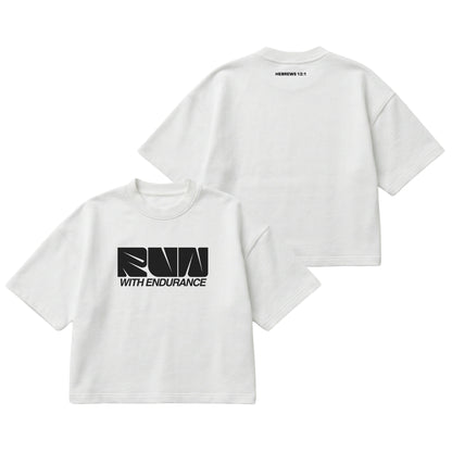 Run With Endurance – Boxy Cropped Shirt