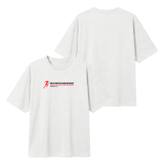 Run With Endurance – Lightweight Oversized T-Shirt