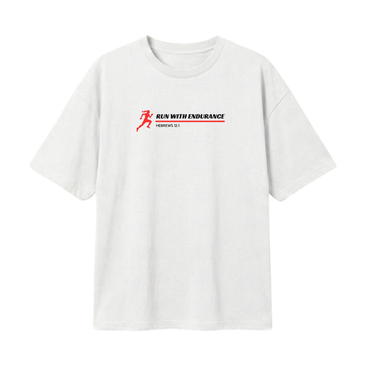 Run With Endurance – Lightweight Oversized T-Shirt